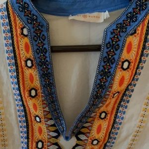 Tory Burch embroidered tunic top